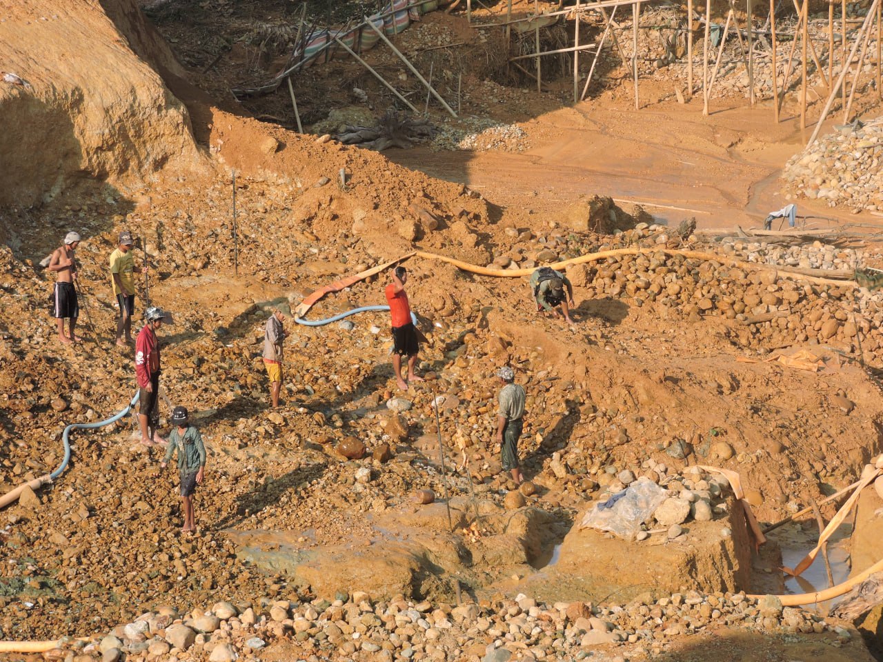 Mining landscape view 3